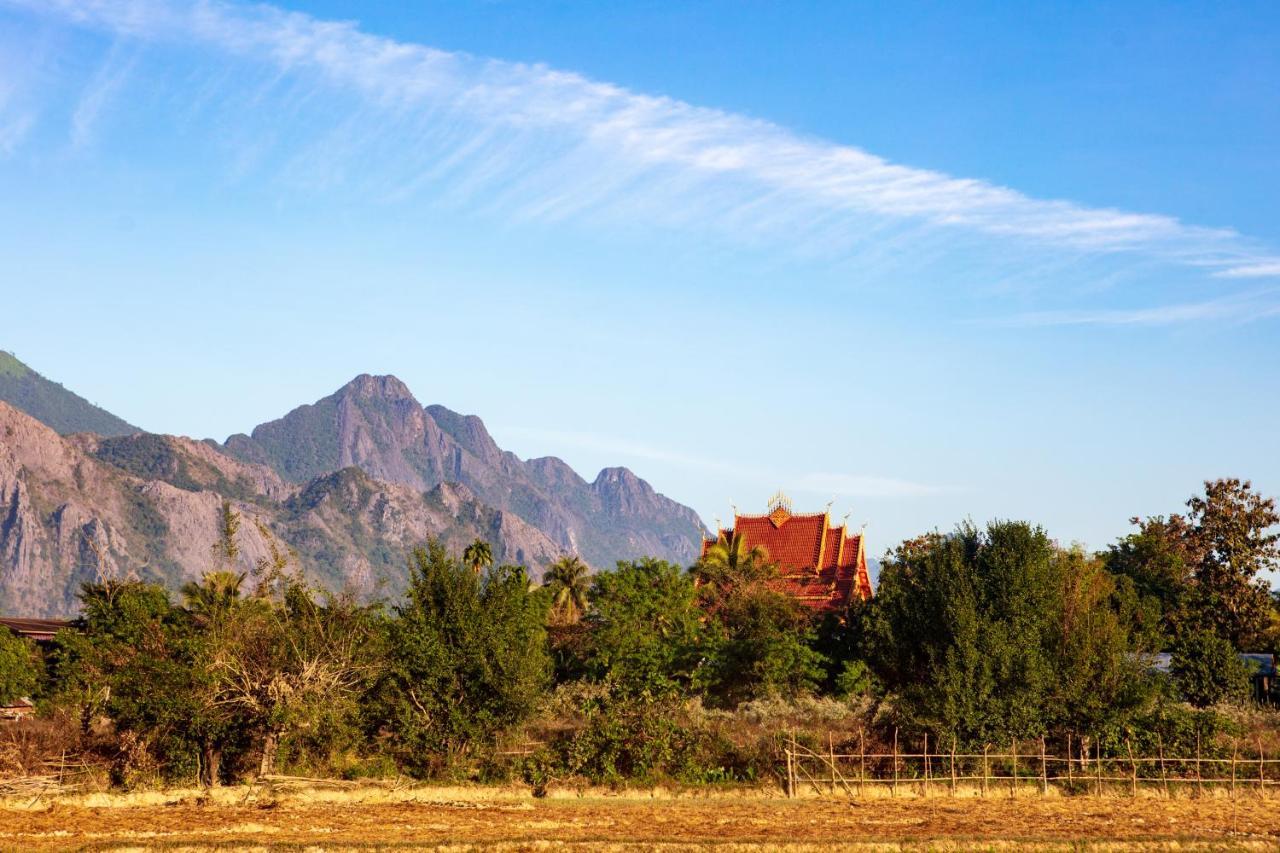 Sansan Resort Vang Vieng Dış mekan fotoğraf